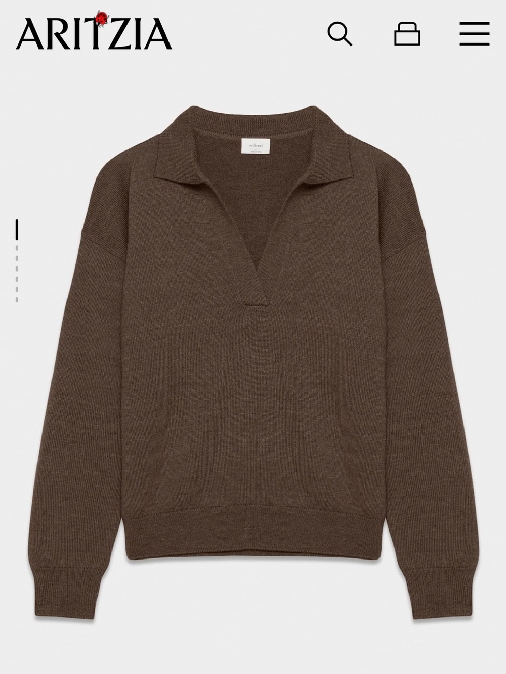 Wilfred Clara merino wool sweater